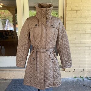 Coldwater creek quilted coat medium